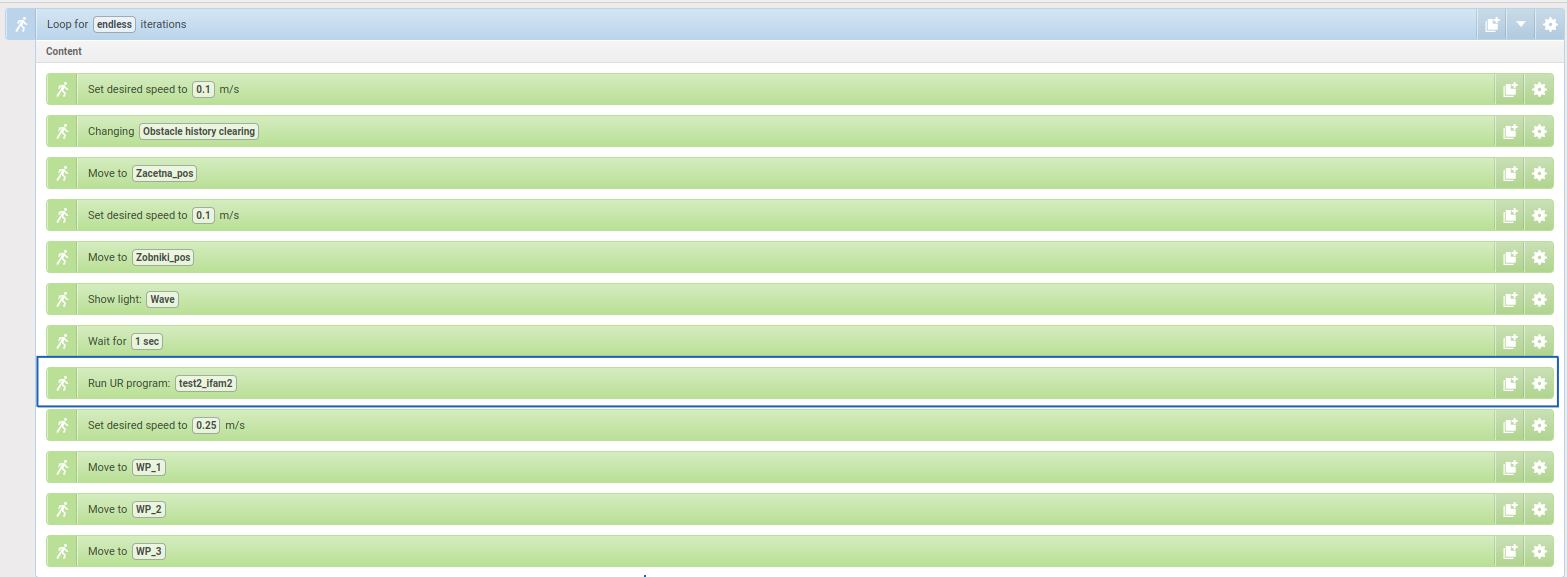 MiRco industrial interface mission